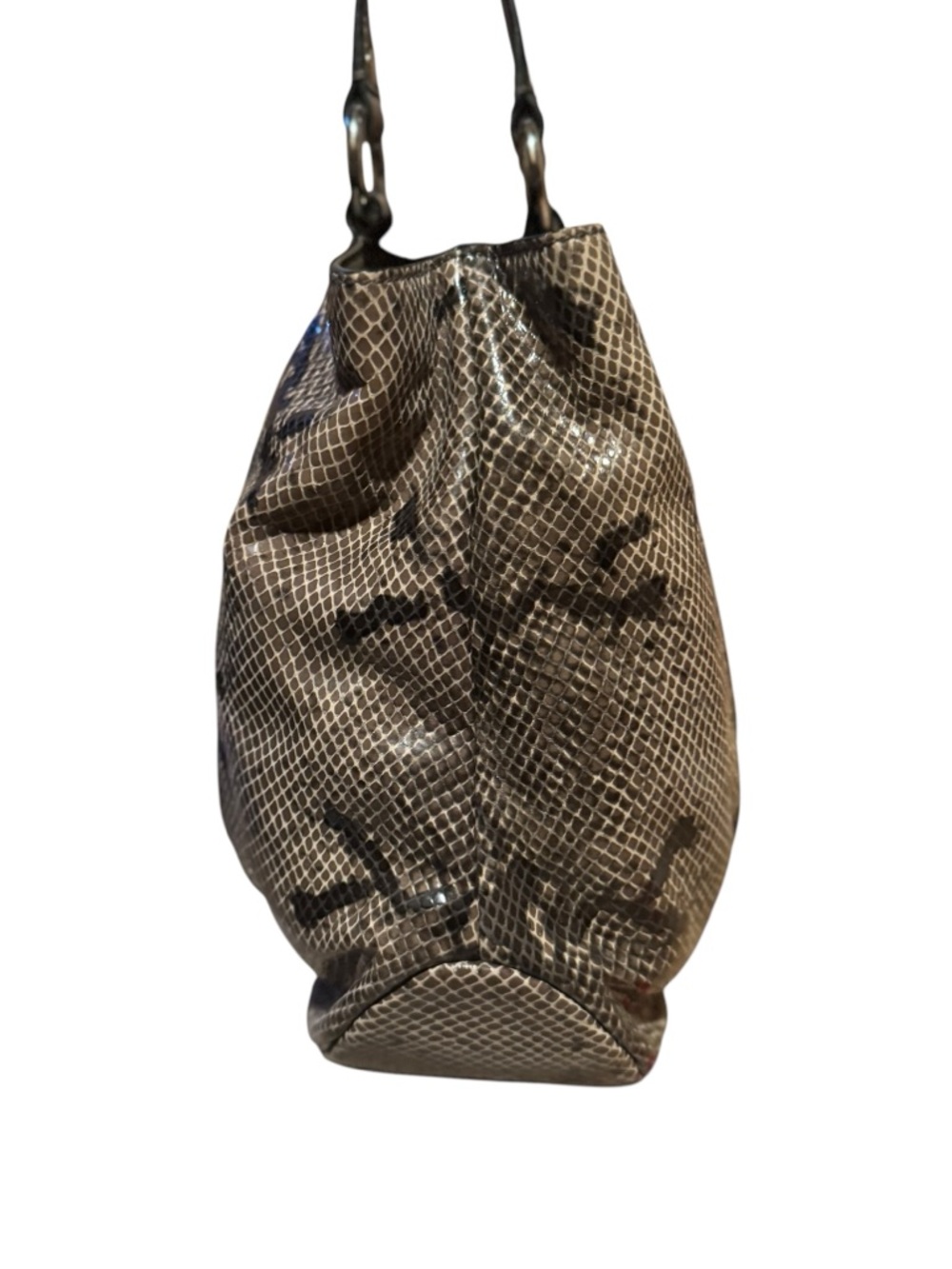 Coach Soho Python Embossed Leather Shoulder Bag - Picture 6 of 9
